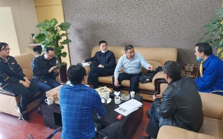 市區(qū)應(yīng)急局領(lǐng)導(dǎo)到公司進行安全生產(chǎn)標(biāo)準(zhǔn)化達標(biāo)工作完成情況抽查簡報