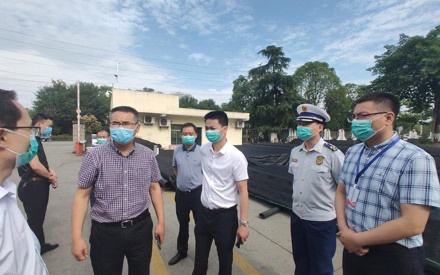 區(qū)委領(lǐng)導(dǎo)到四川森普管材股份有限公司調(diào)研！