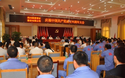 頌黨恩 演繹森普新時(shí)代 ——慶祝“七一”建黨95周年大會(huì)