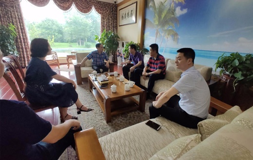 北京燃氣集團定安有限公司賀總等一行到公司考察