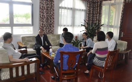 中國農(nóng)業(yè)節(jié)水和農(nóng)村供水技術(shù)協(xié)會(huì)現(xiàn)代管業(yè)專業(yè)委員會(huì)秘書長周川一行到公司調(diào)研