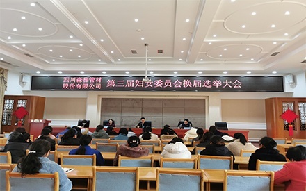 四川森普管材股份有限公司第三屆婦女委員會和第四屆團(tuán)委委員會換屆選舉大會順利召開