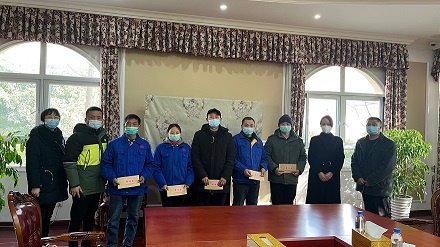 春節(jié)送溫暖，四川森普管材股份有限公司慰問困難職工