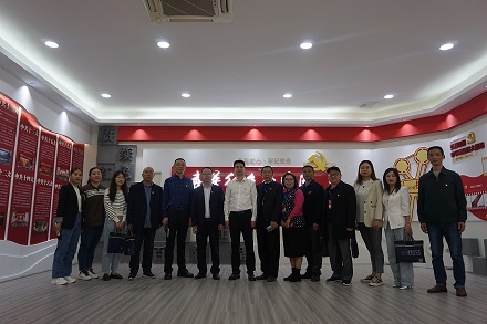 德陽市“兩新”組織黨建指導(dǎo)站第四指導(dǎo)組、羅江區(qū)、德陽經(jīng)開區(qū)兩新組織蒞臨四川森普管材股份有限公司考察、交流